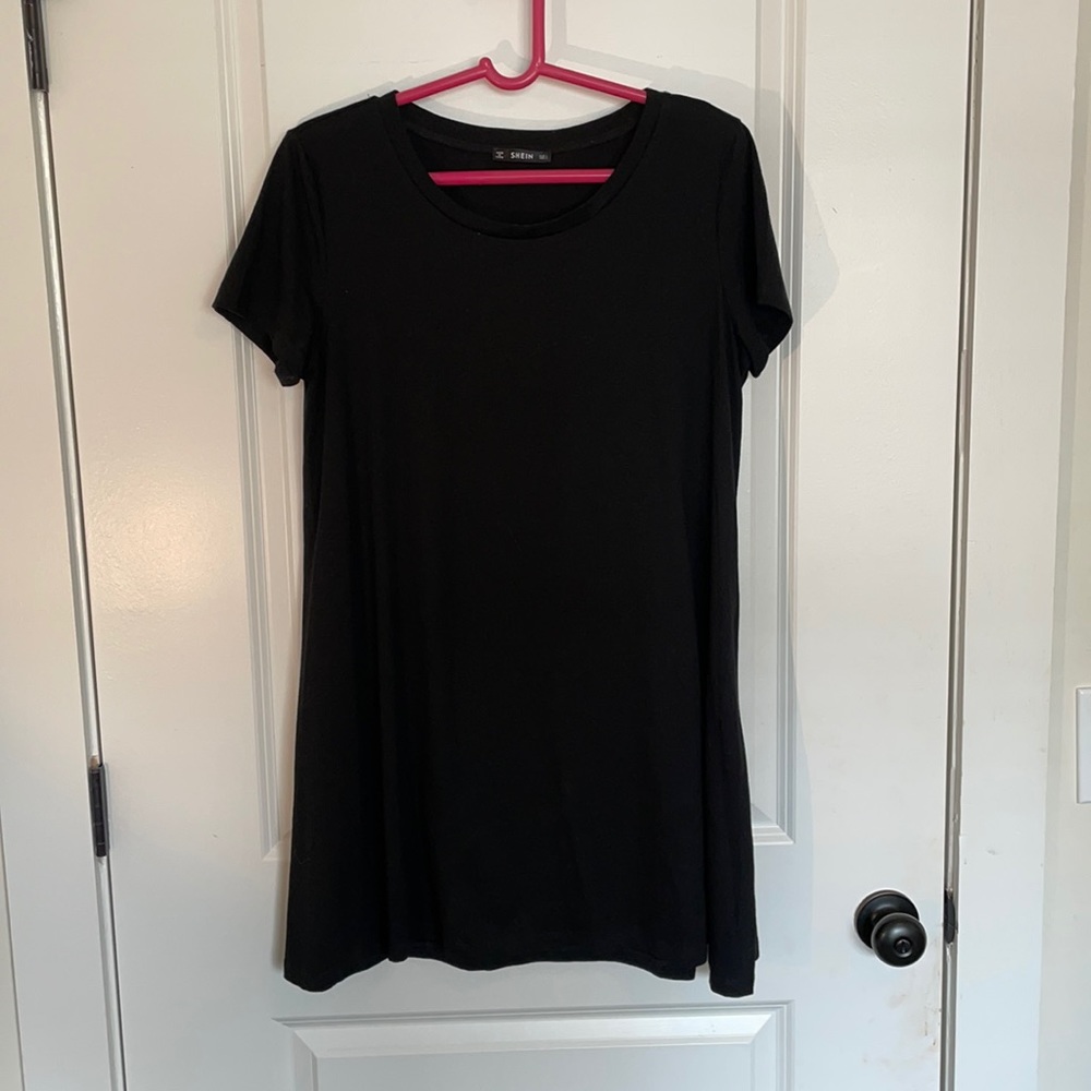 Black T-shirt Dress